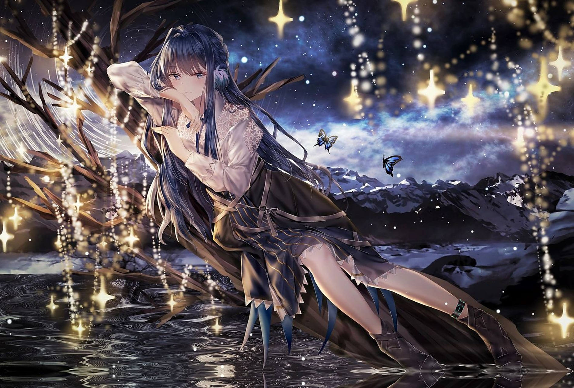 星极#明日方舟#  画师:純白可憐