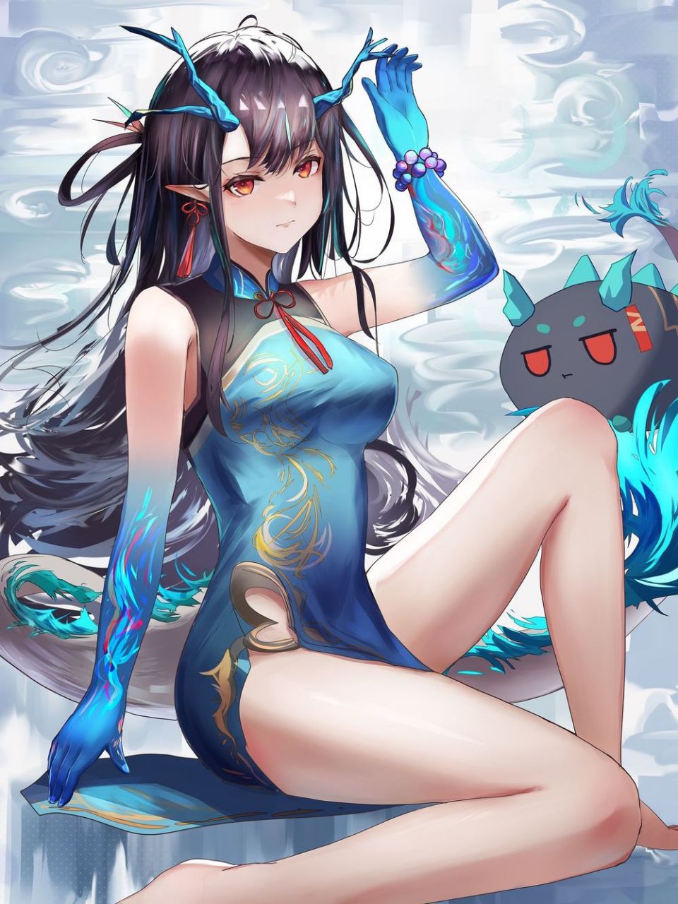 夕宝#明日方舟#           画师:vexki