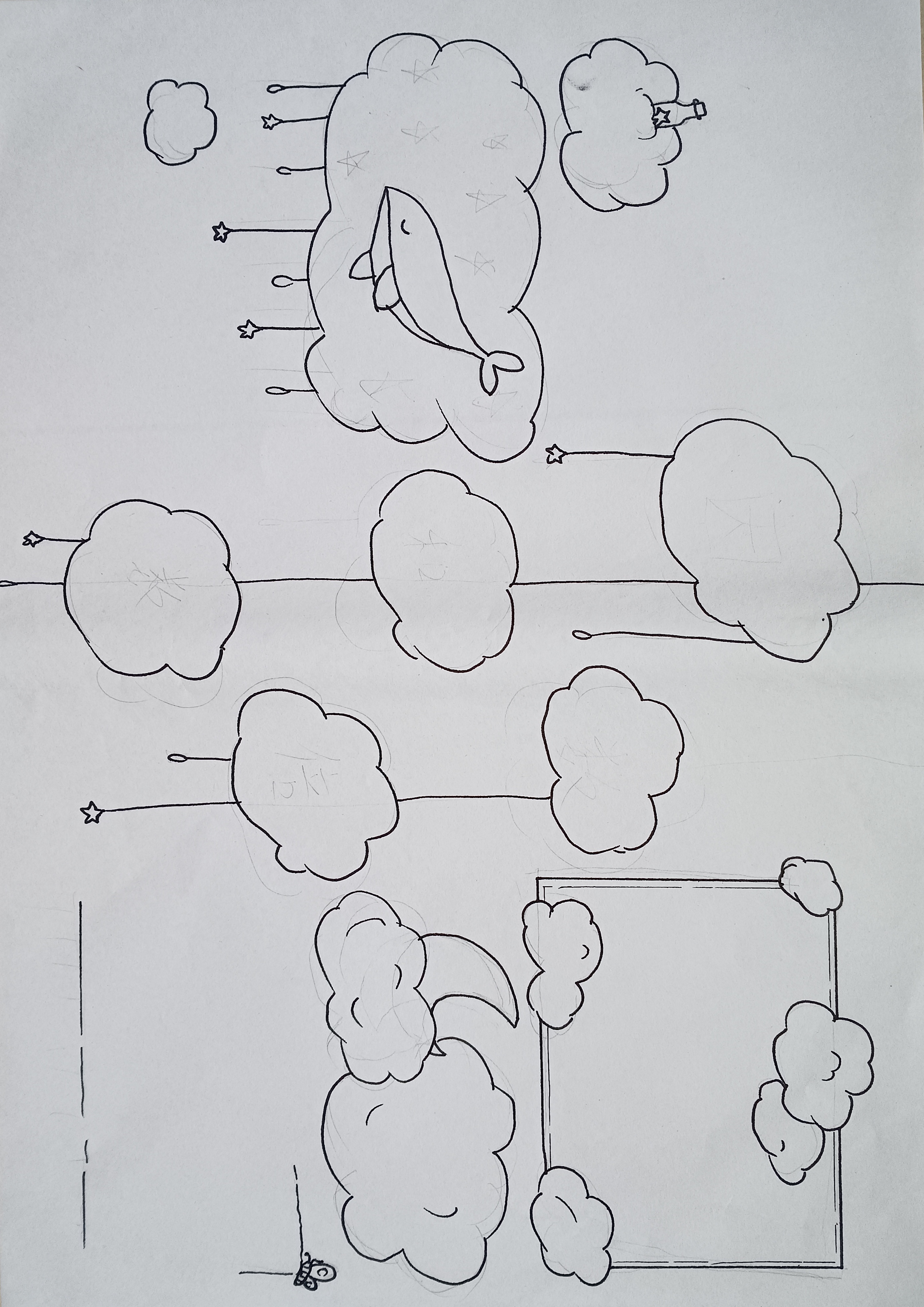 因数和倍数   数学小报 97哇 这幅画简直美得让人心醉