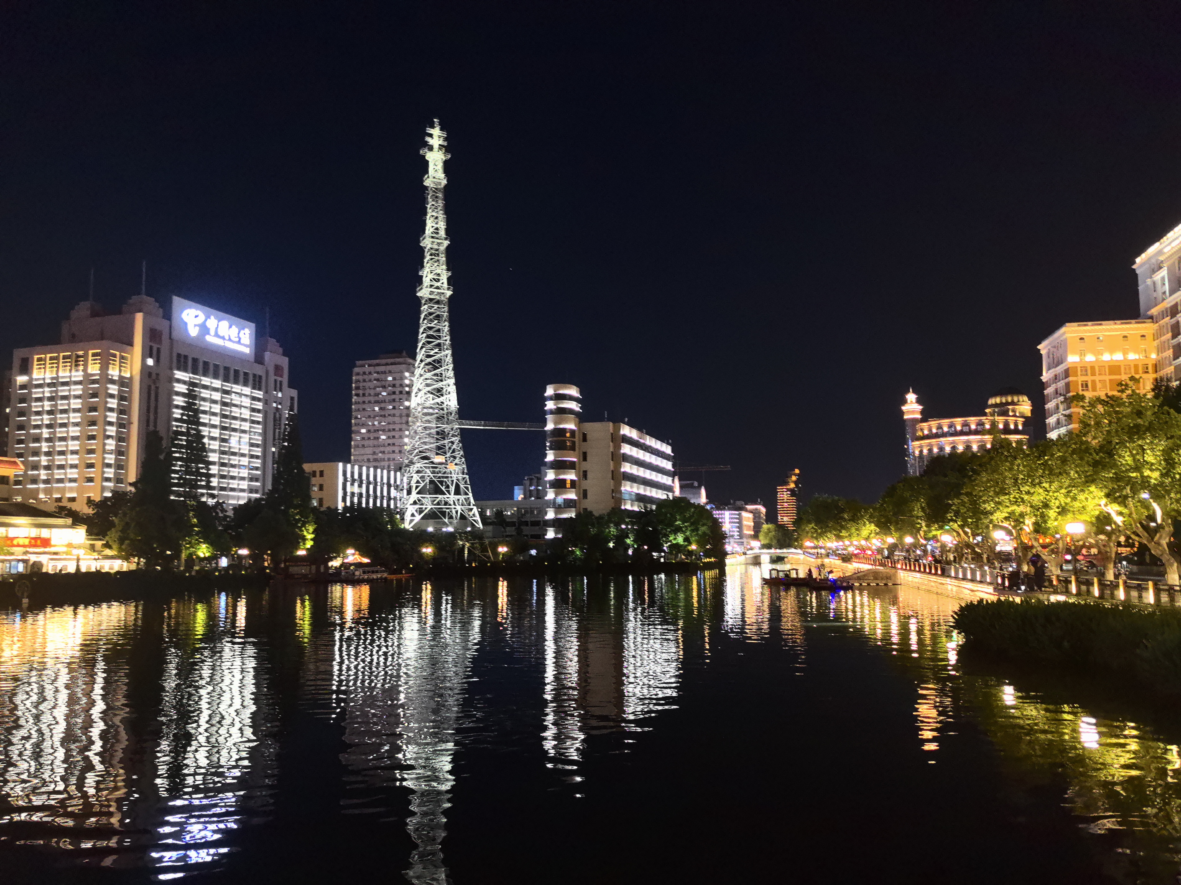 南通网红夜景图片