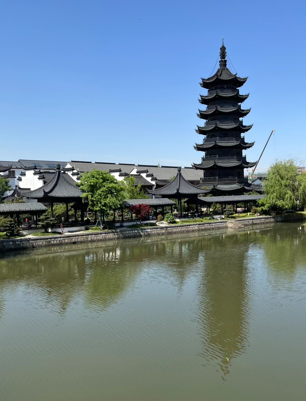 上海松江泗泾老街 旧改后第一次光顾 感觉真的非常不好 老街已经迁移
