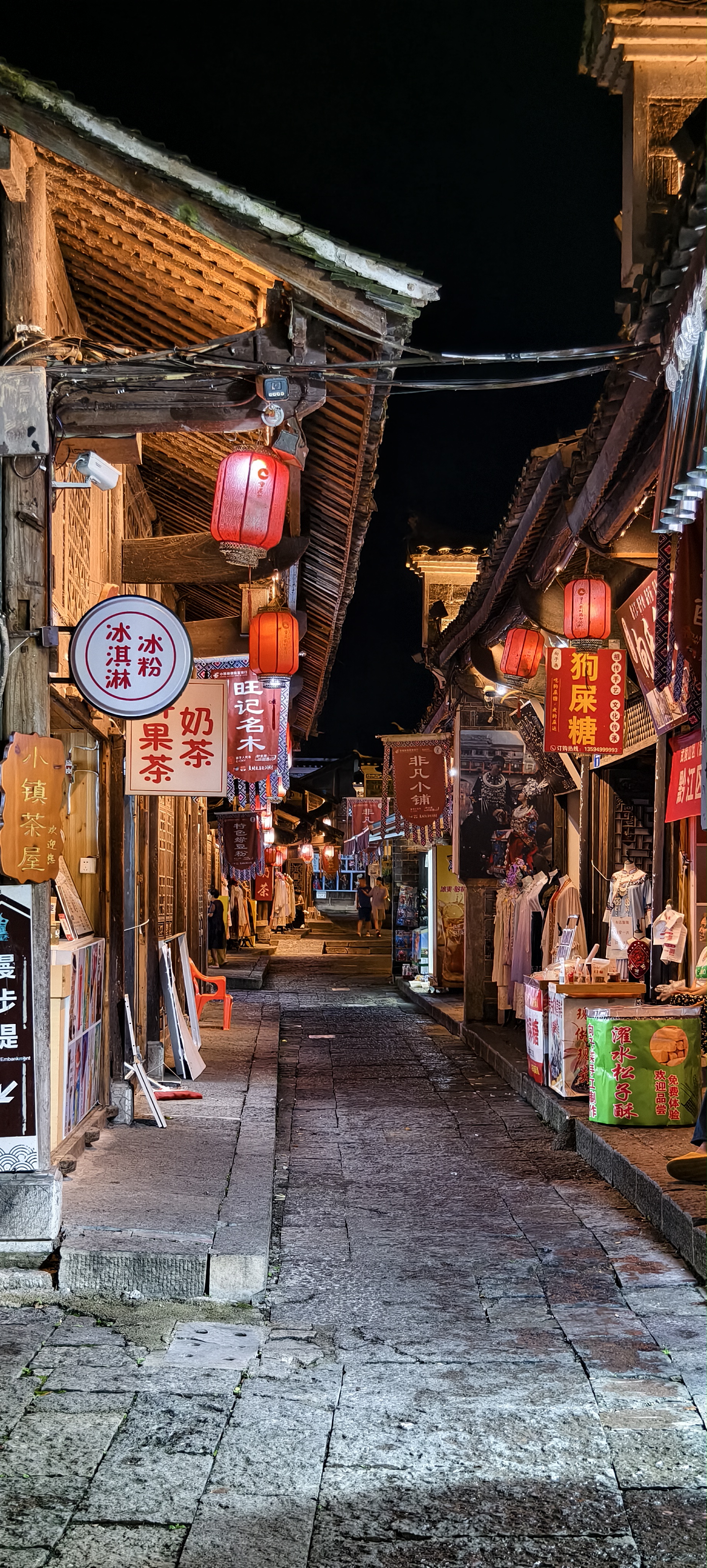 濯水夜景图片