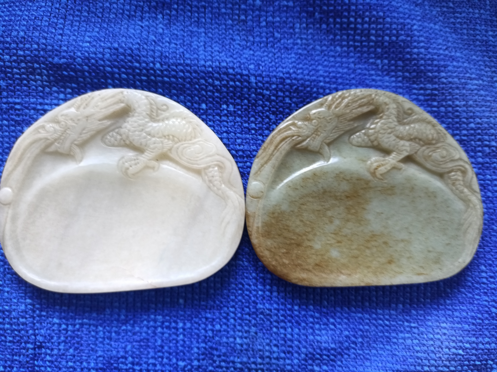 有灵性的玉砚台!