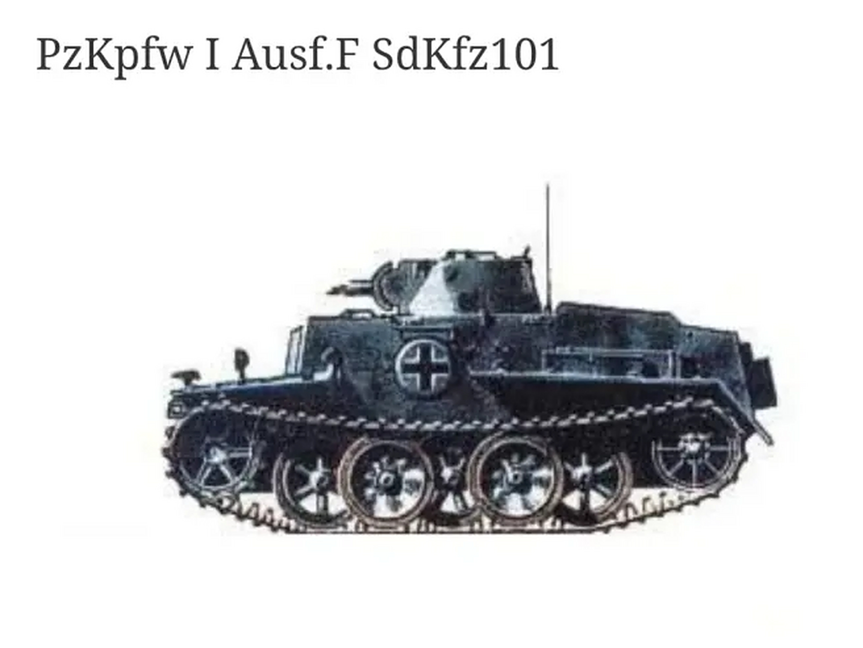 1号坦克d型,f型 一号d型 (代号:vk1801)德国军械署还计划试验性地发展