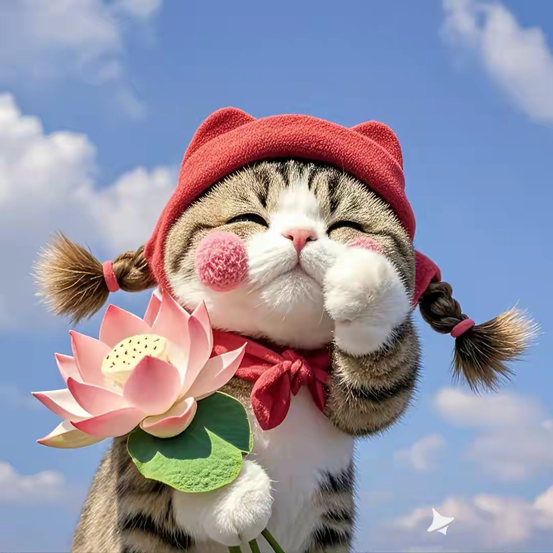 果然,猫猫可以治愈一切!