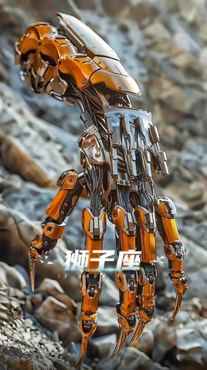 这不仅是科技的奇迹,更是艺术与力量的完美融合.星座机器人机械狮子