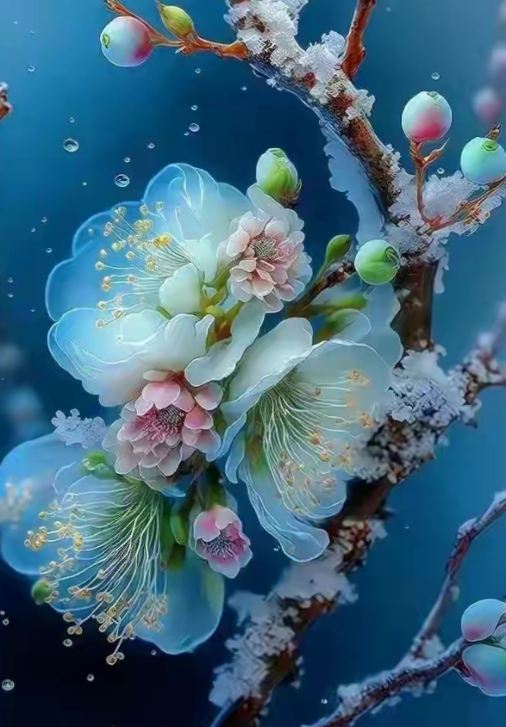 清新脱俗的梅花头像来啦!