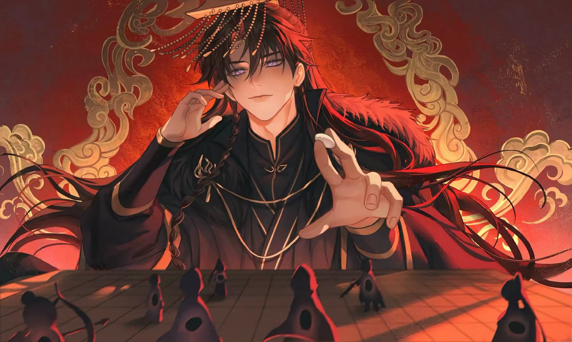 二哈和他的白猫师尊# 踏仙君 这天下,不过我一局珍珑踏仙帝君万寿