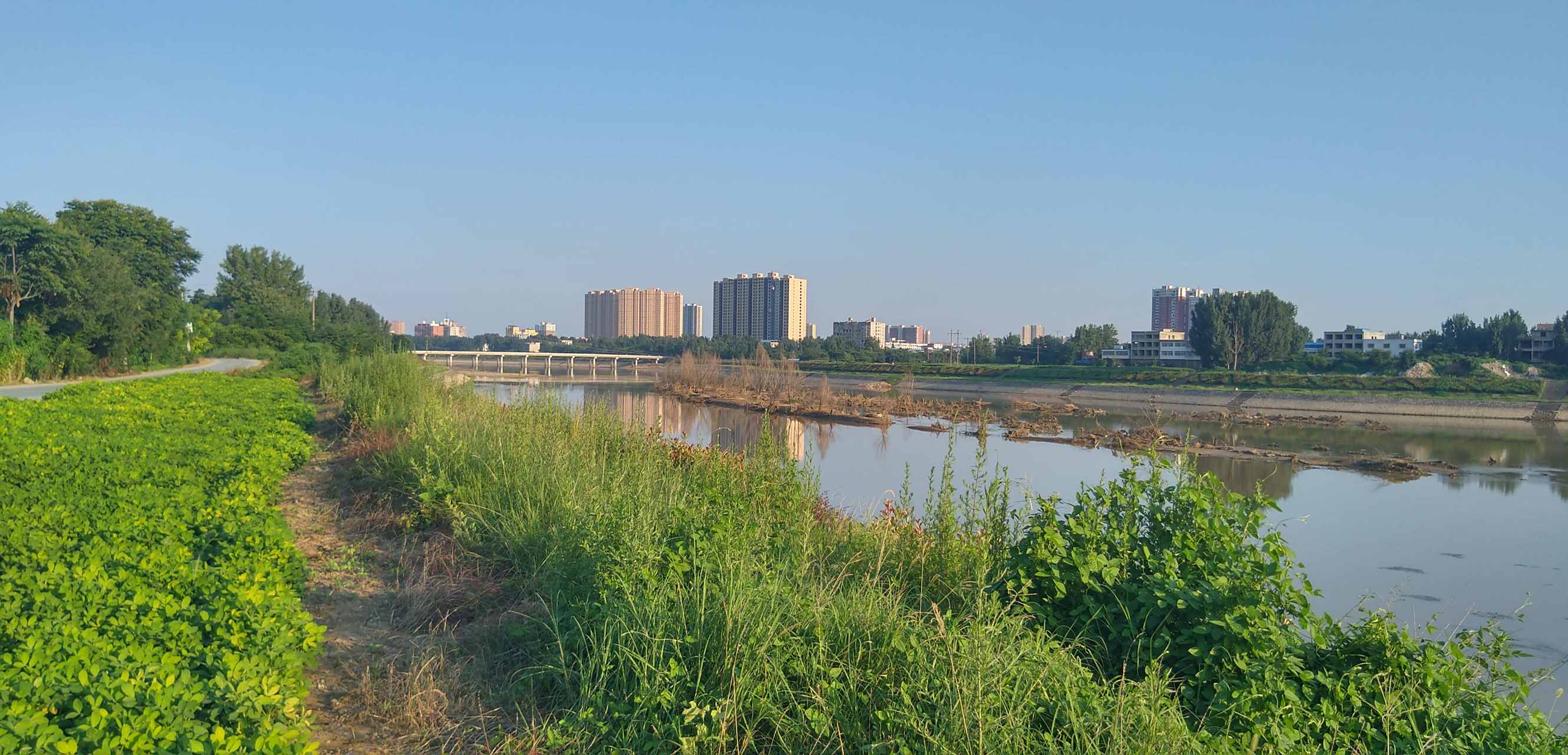 实拍邓州湍河大桥(图片版)