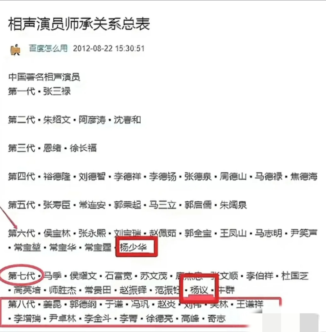 相声圈掀起波澜!