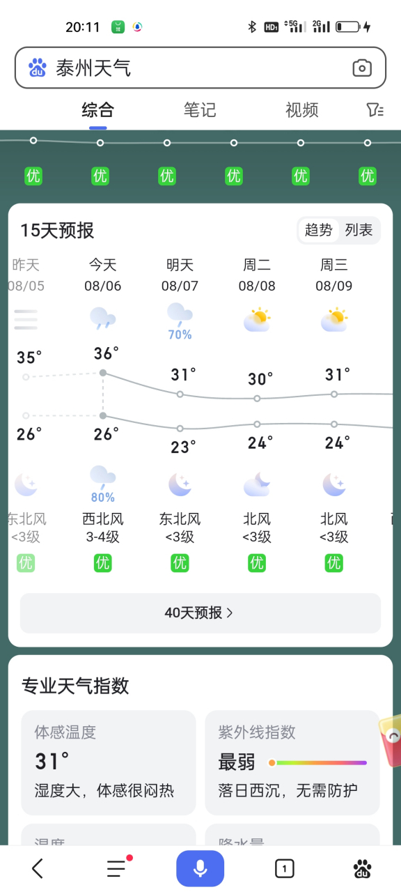 江苏泰州天气图片