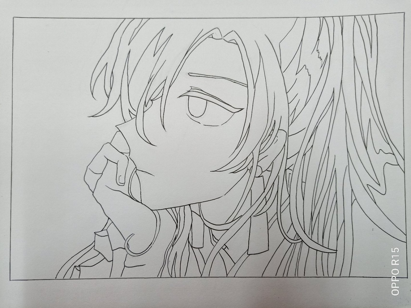 临摹 天官赐福 戚容