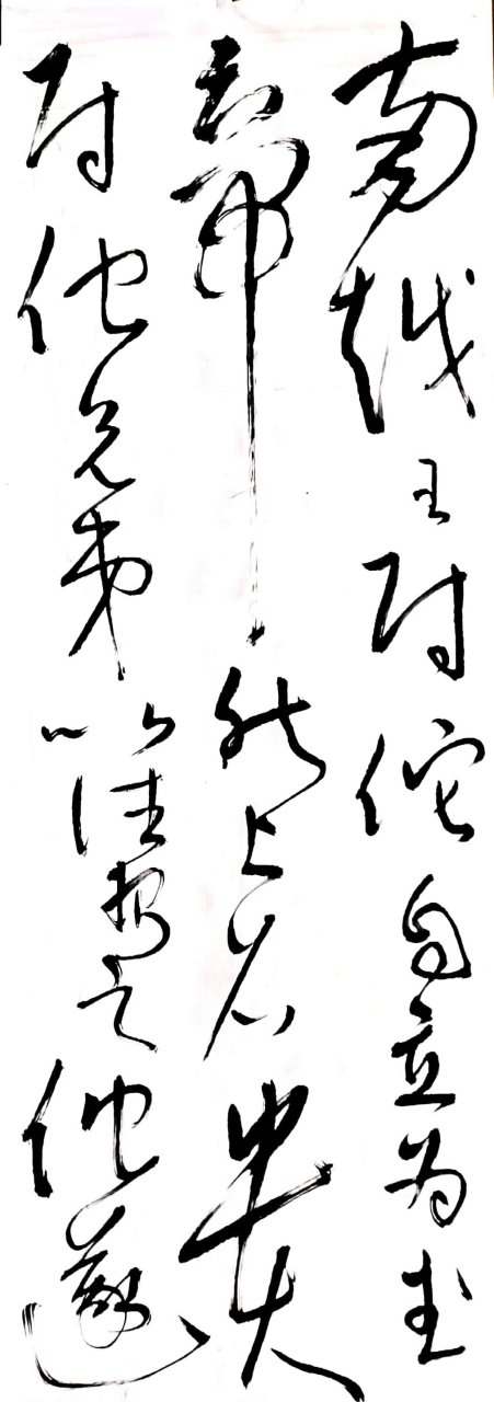 佗字草书图片