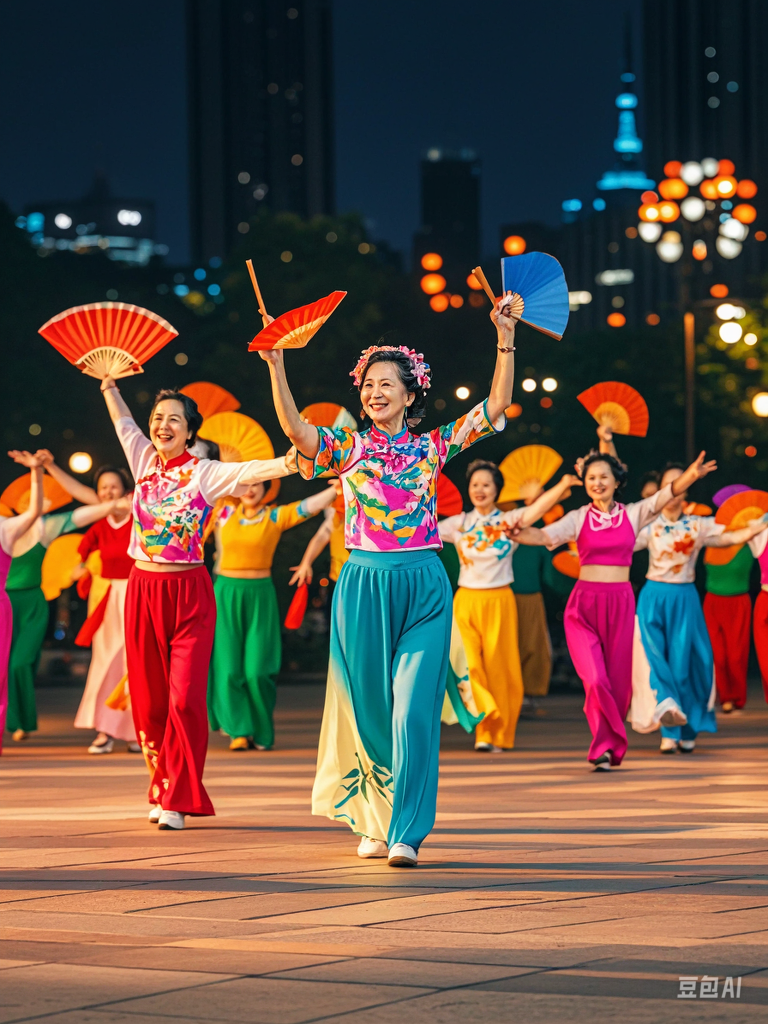 广场舞作为一种广受欢迎的健身活动,对于习惯小碎步的人群来说,具有