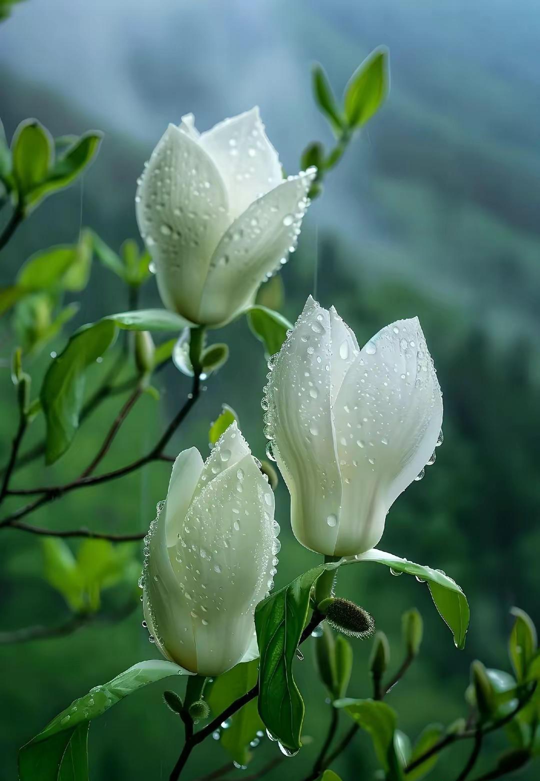 玉兰花的美很治愈,安安静静的吐露着芬芳,高贵典雅