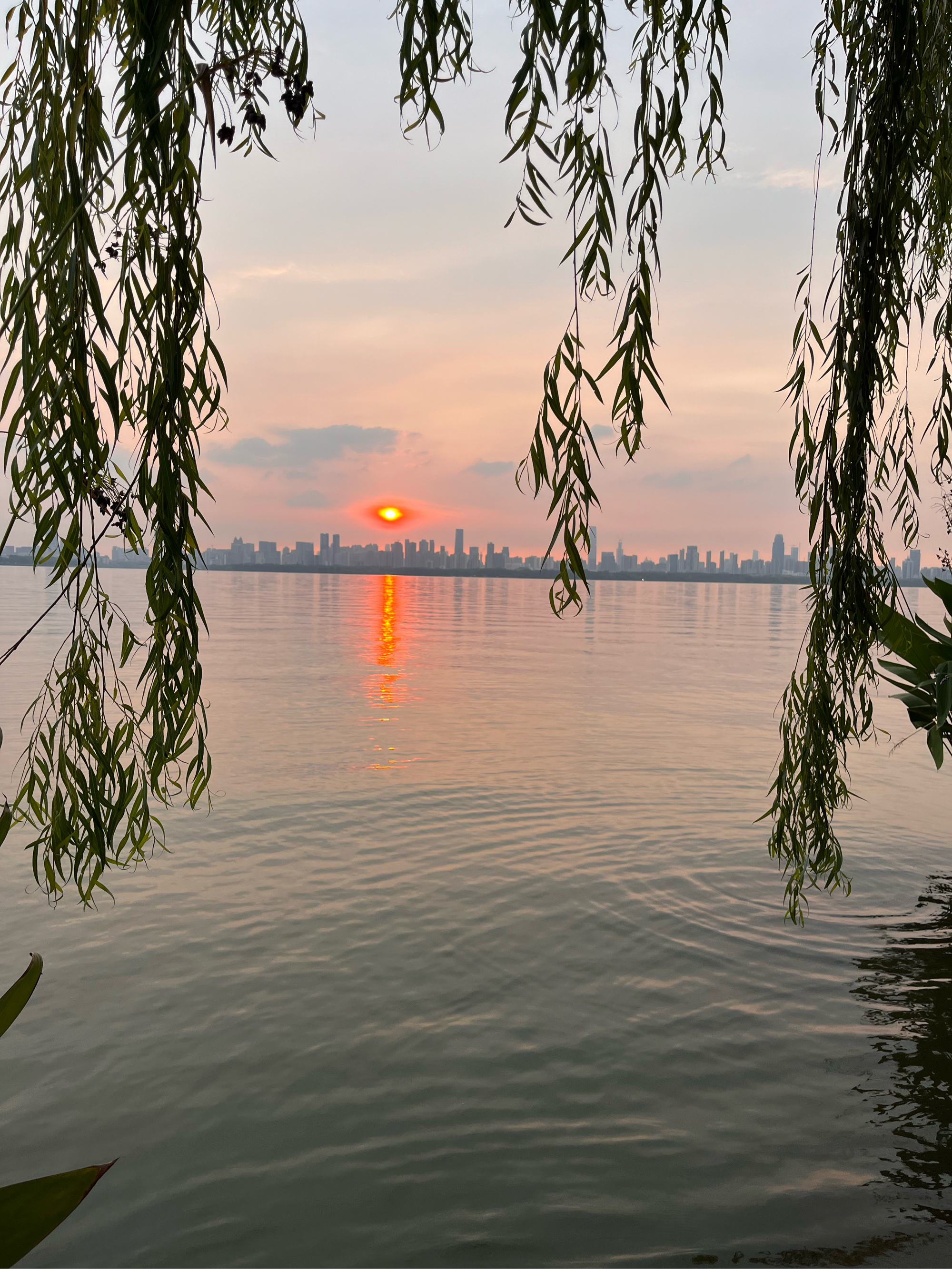 文案风景图 日落图片