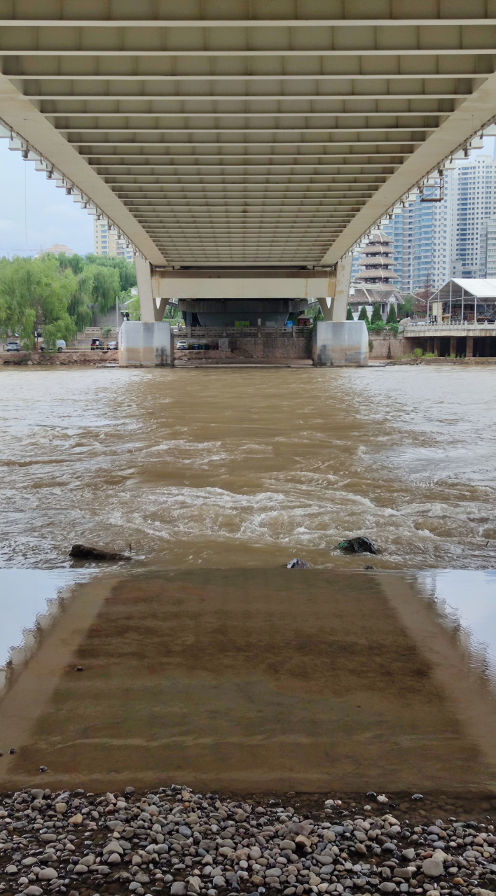 金雁黄河大桥,是兰州市第一座中承式钢箱系杆拱桥,大桥2012年竣工