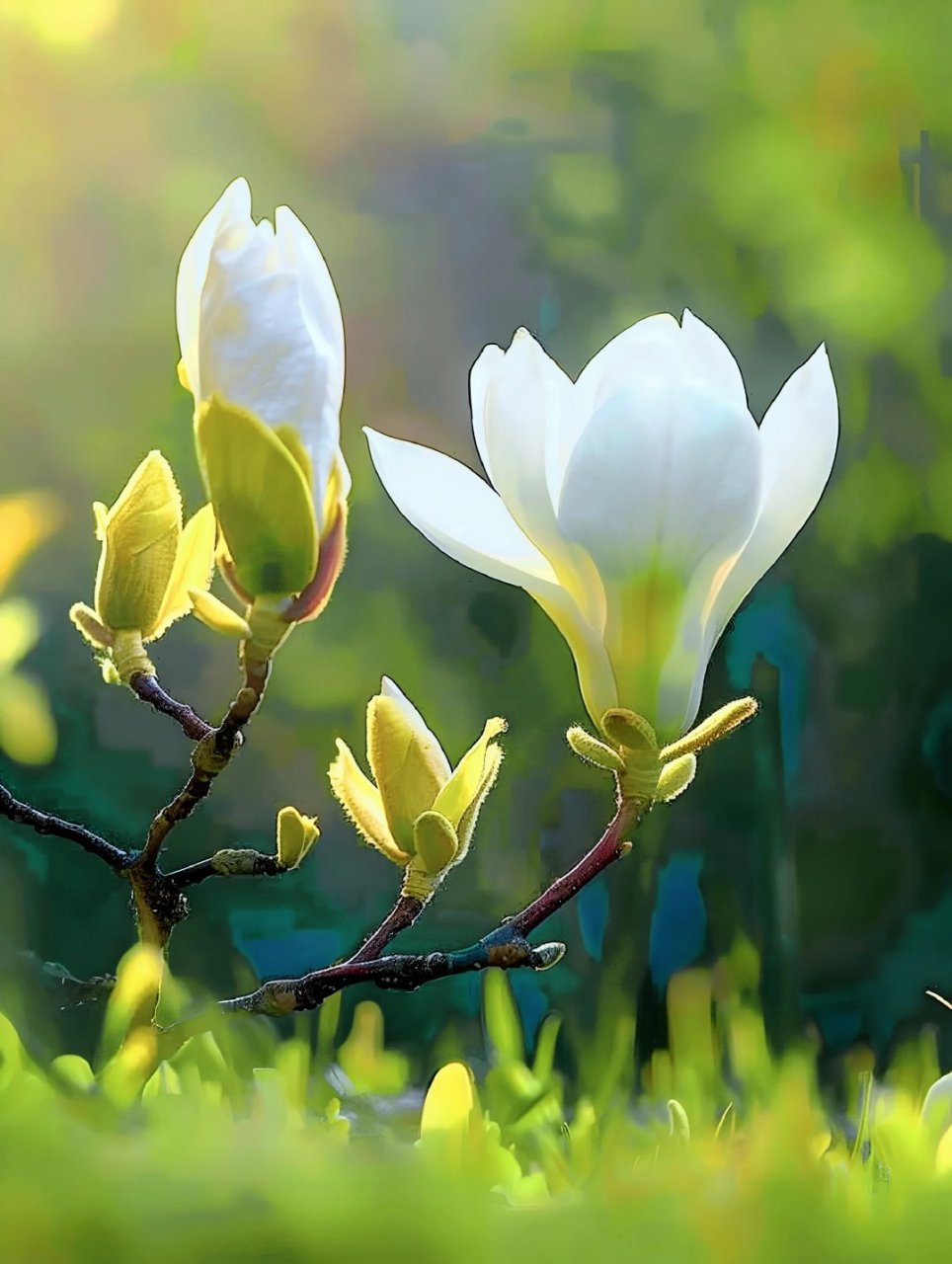 玉兰花壁纸 #壁纸# #治愈系风景