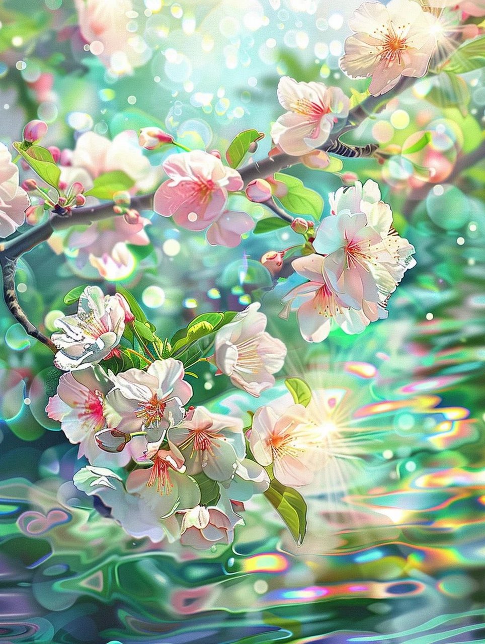 请接桃花运壁纸 #壁纸