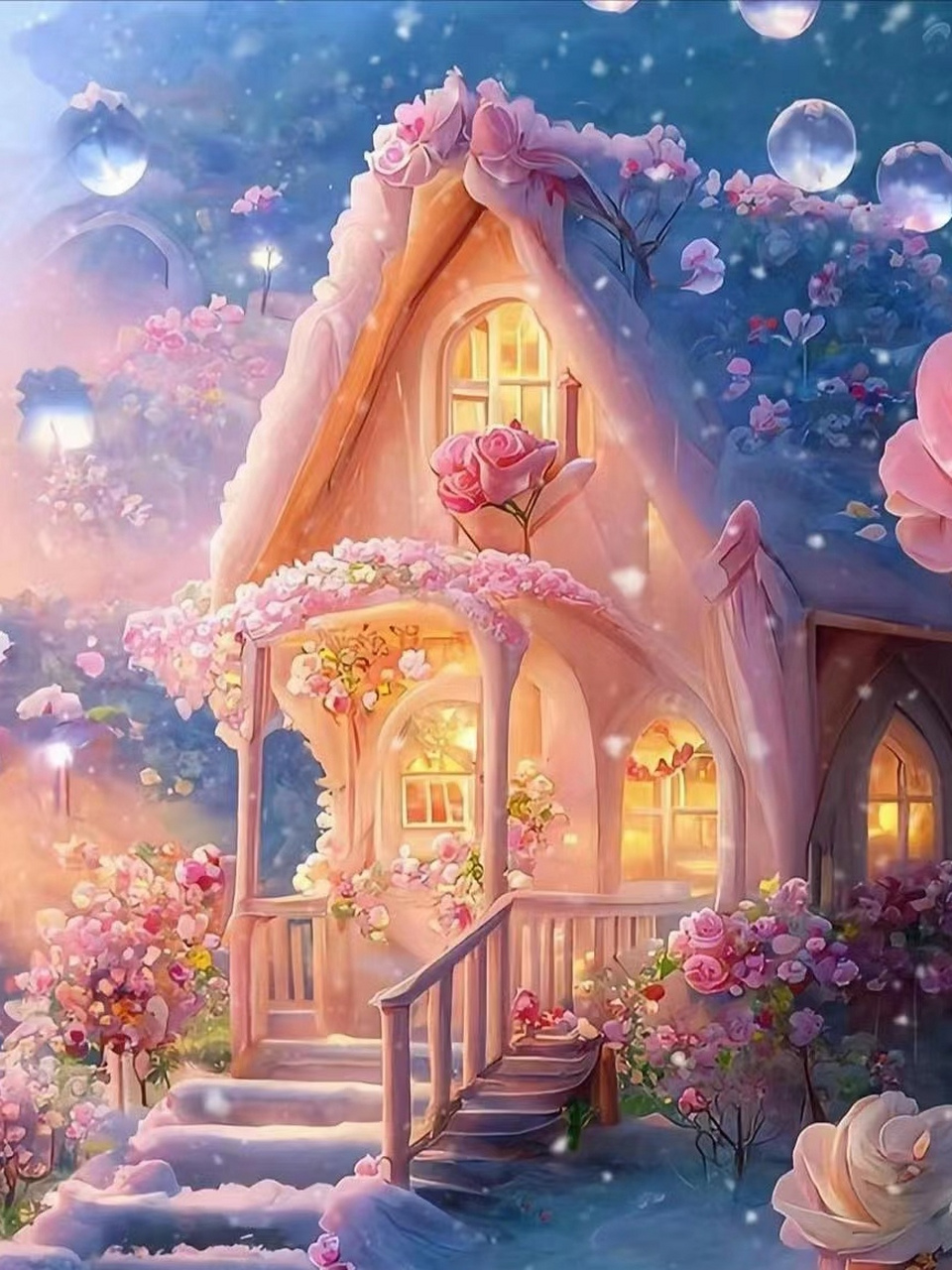 童话梦幻小屋#治愈系风景#