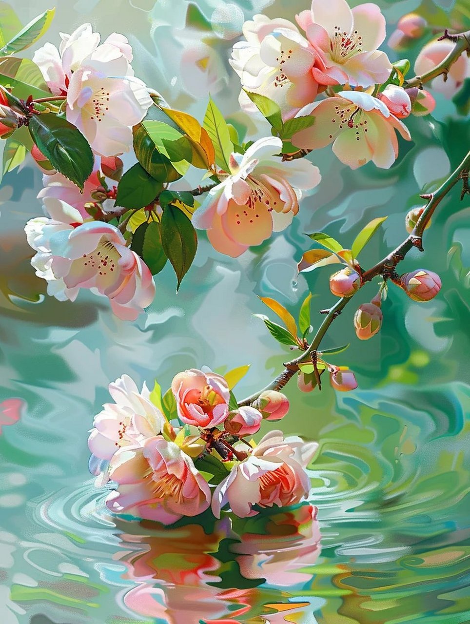 请接桃花运壁纸 #壁纸