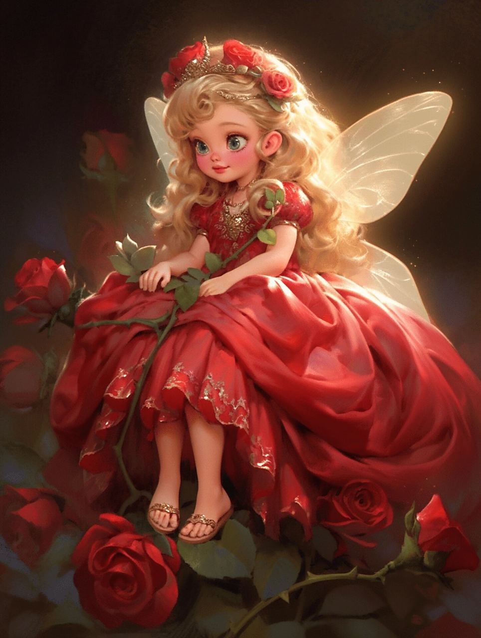 可爱花仙子美图#动漫头像和壁纸