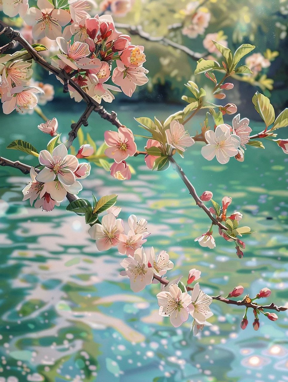 请接桃花运壁纸 #壁纸