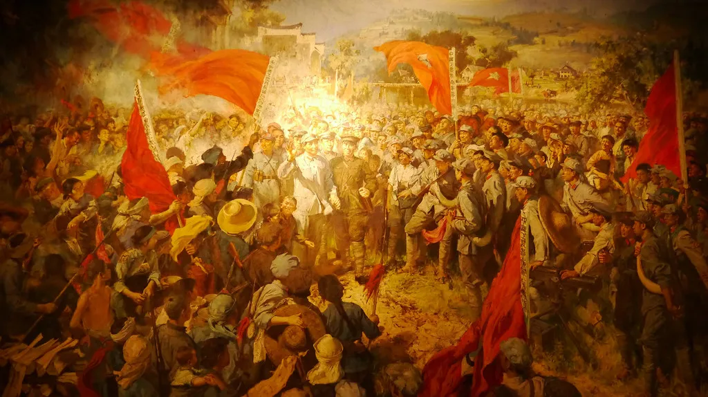 想象一下,1935年,红军历经千辛万苦,终于抵达陕北,和那里的红军兄弟手