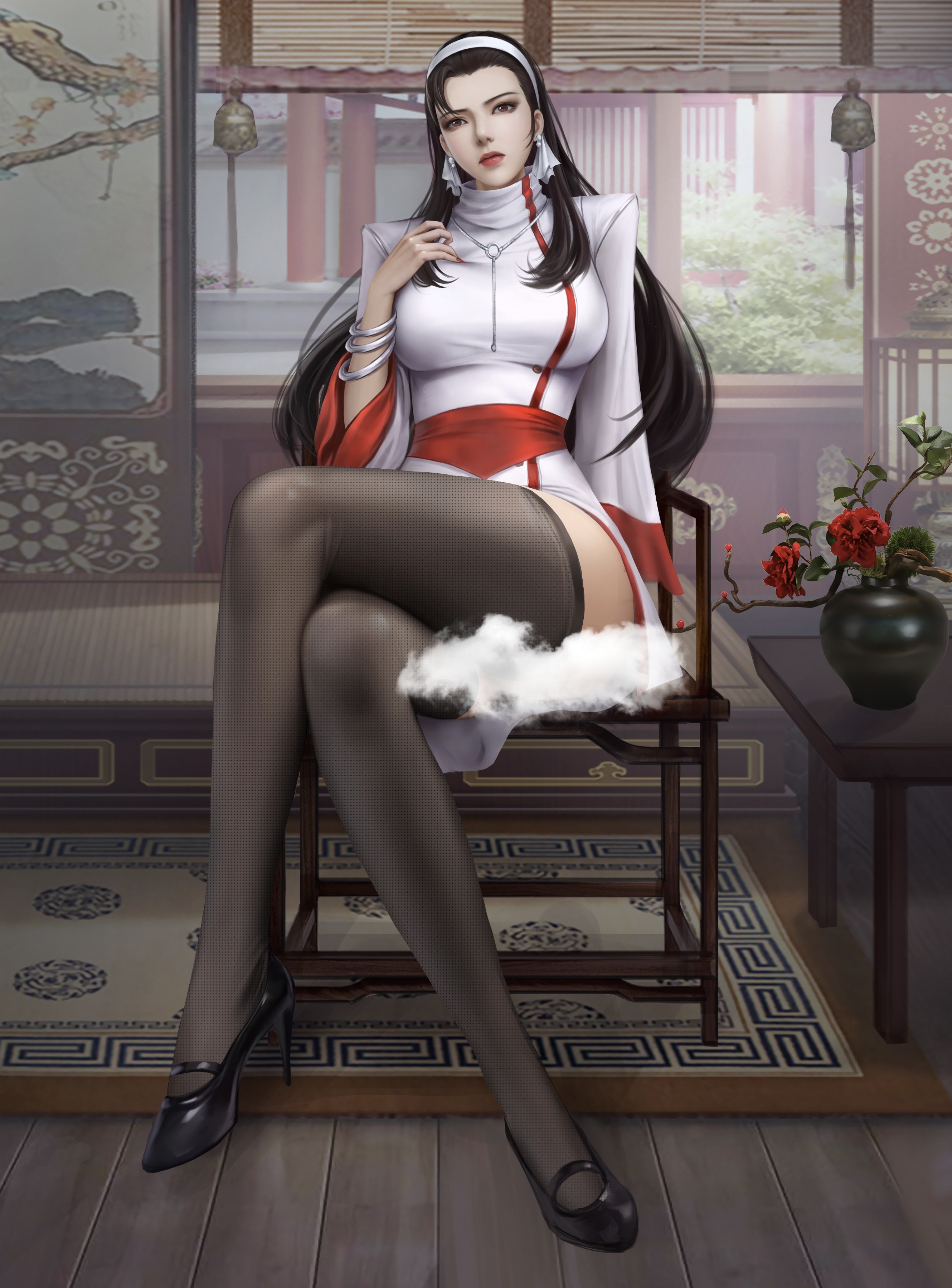 大神—柳钢蛋,作品预告#国风# #美女##游戏