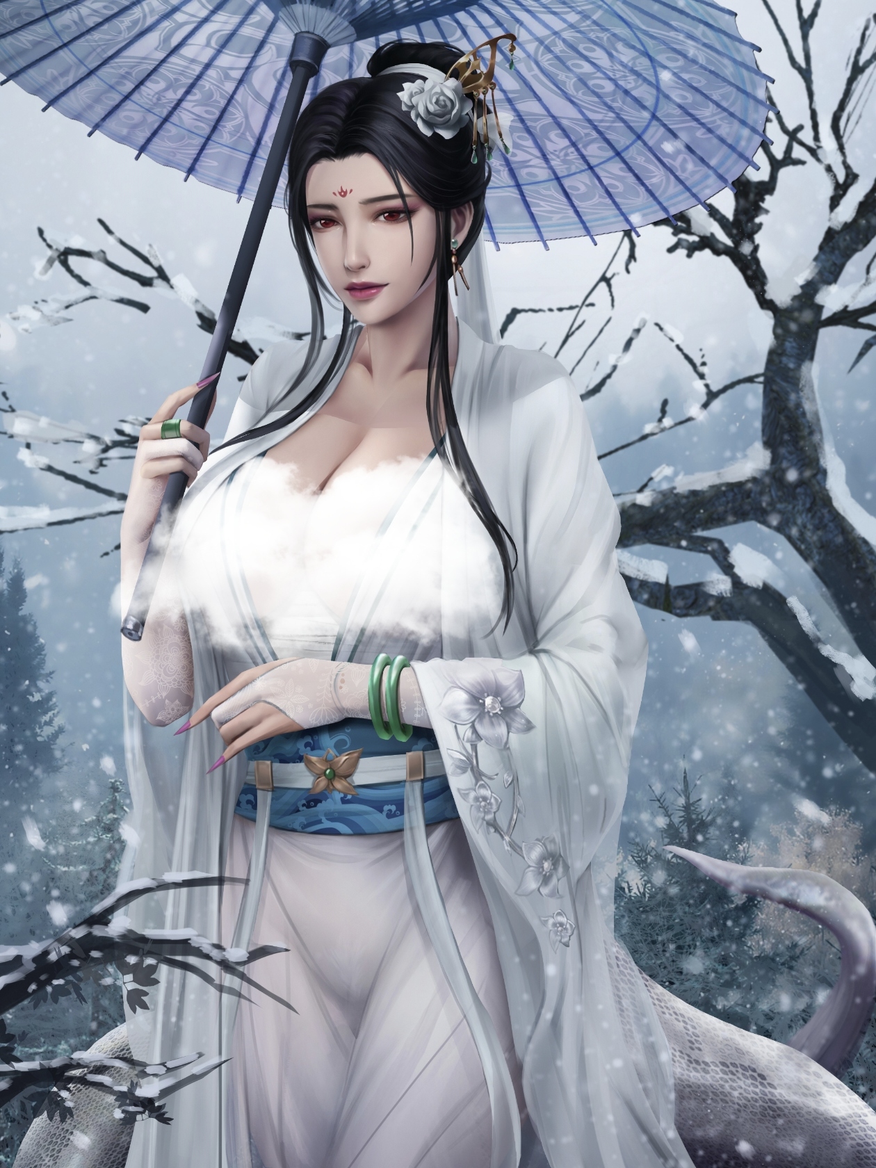 大神—柳钢蛋,作品预告#国风# #美女##游戏