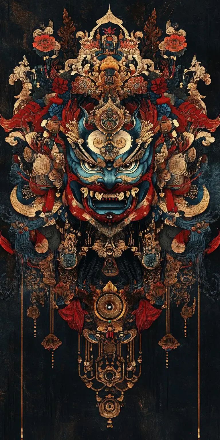 超酷炫藏系神话风壁纸