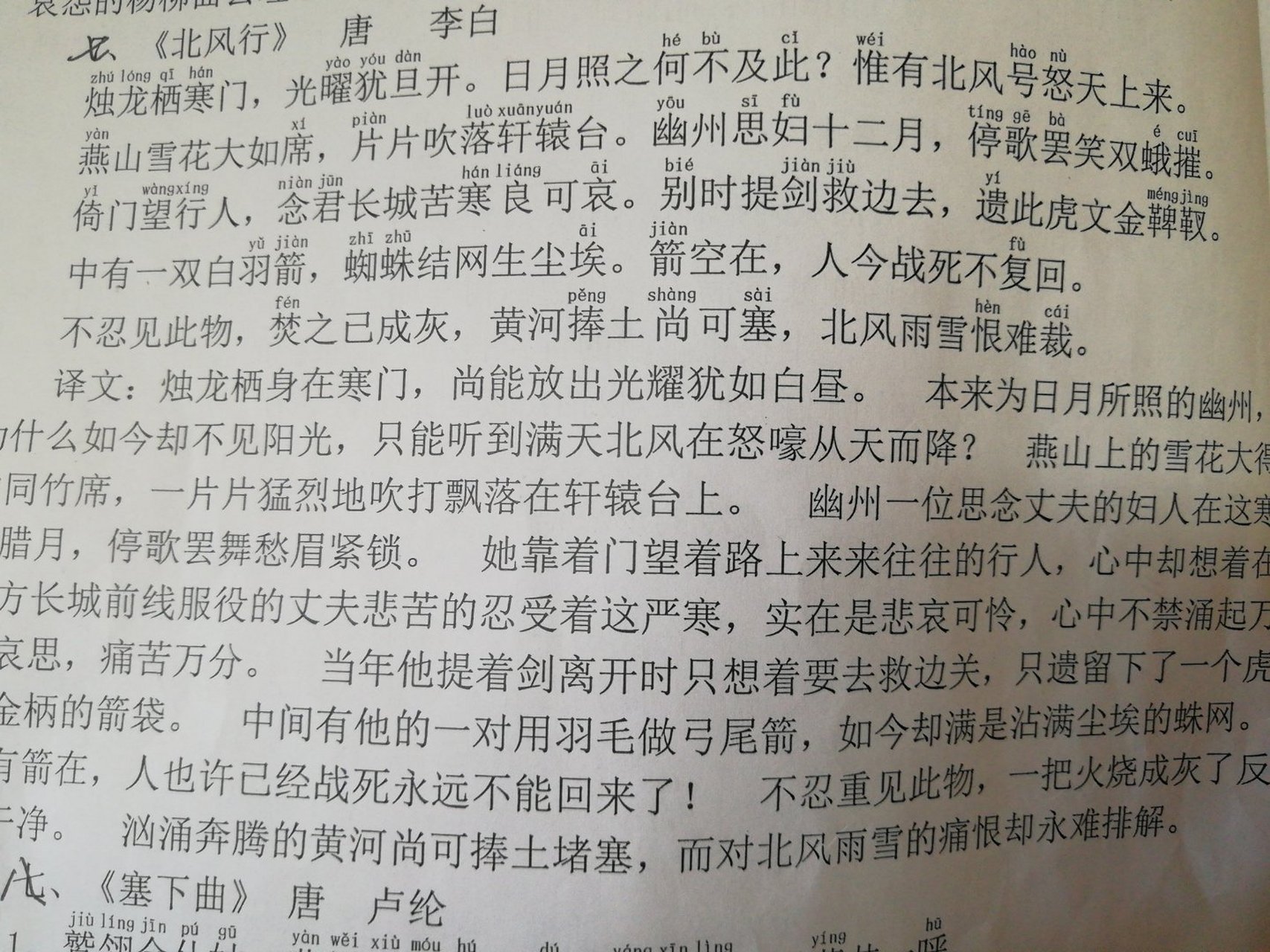 北风行少司命图片