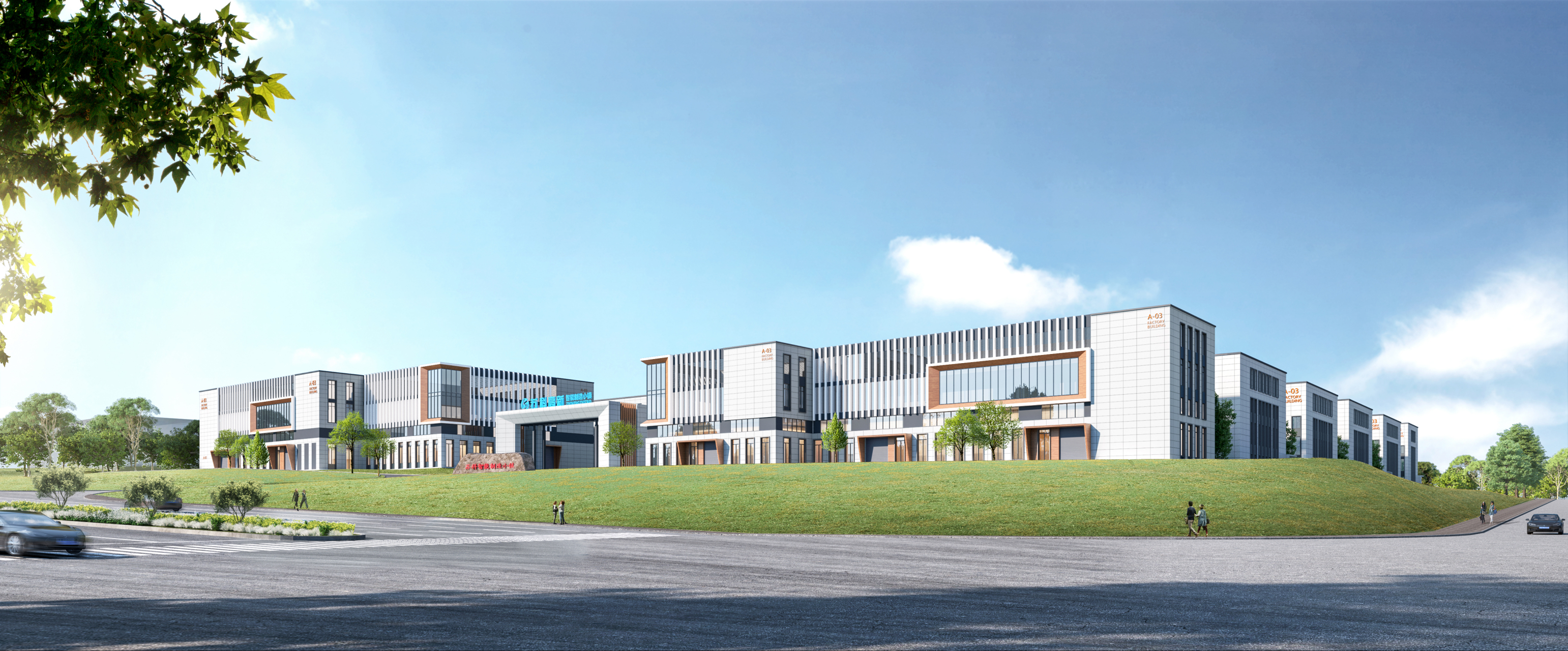 苏科高新·烟台智能制造产业园位于烟台市高新区火炬大道与海天路交界