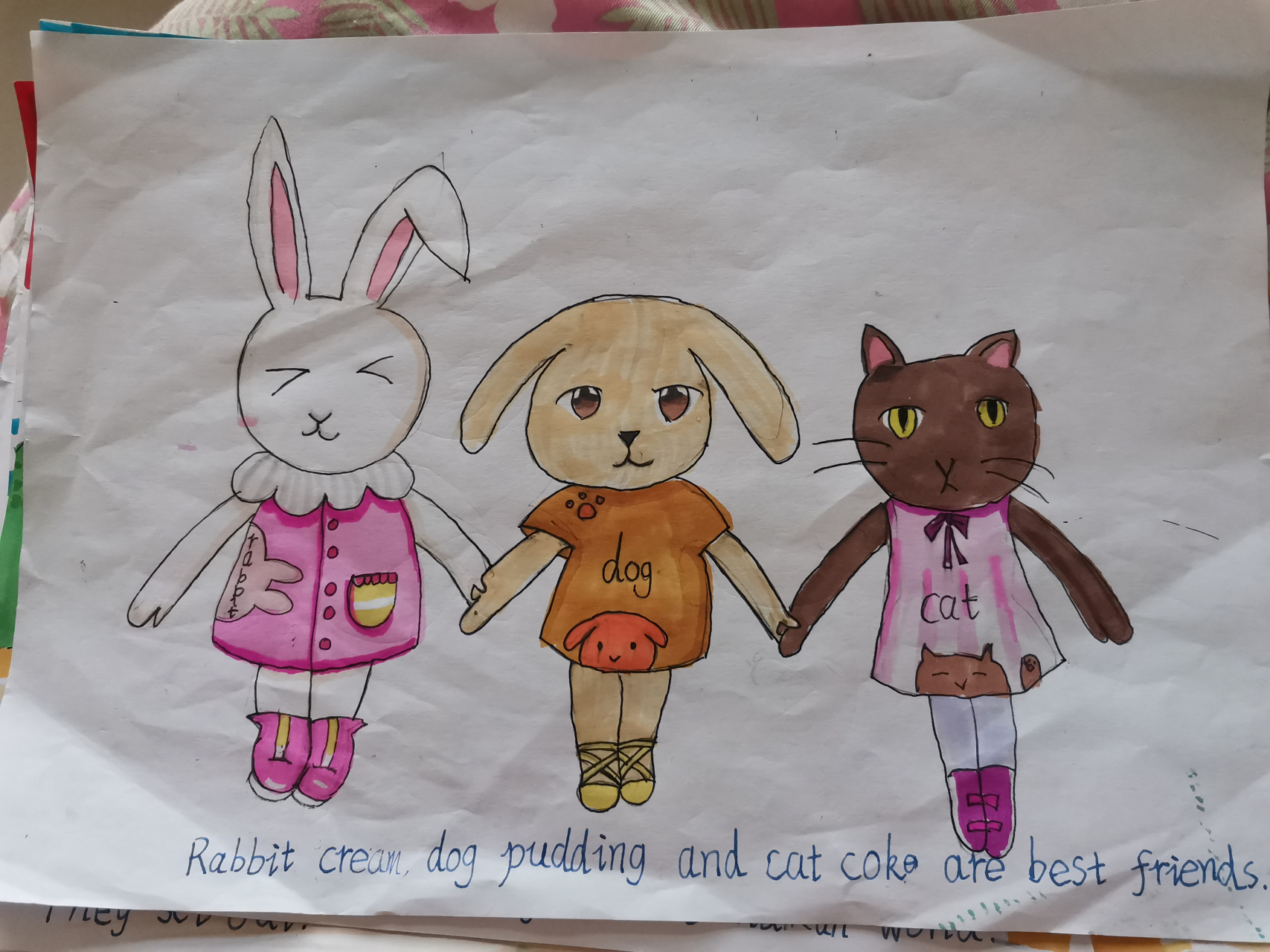 英文绘本,创作中,未完待续