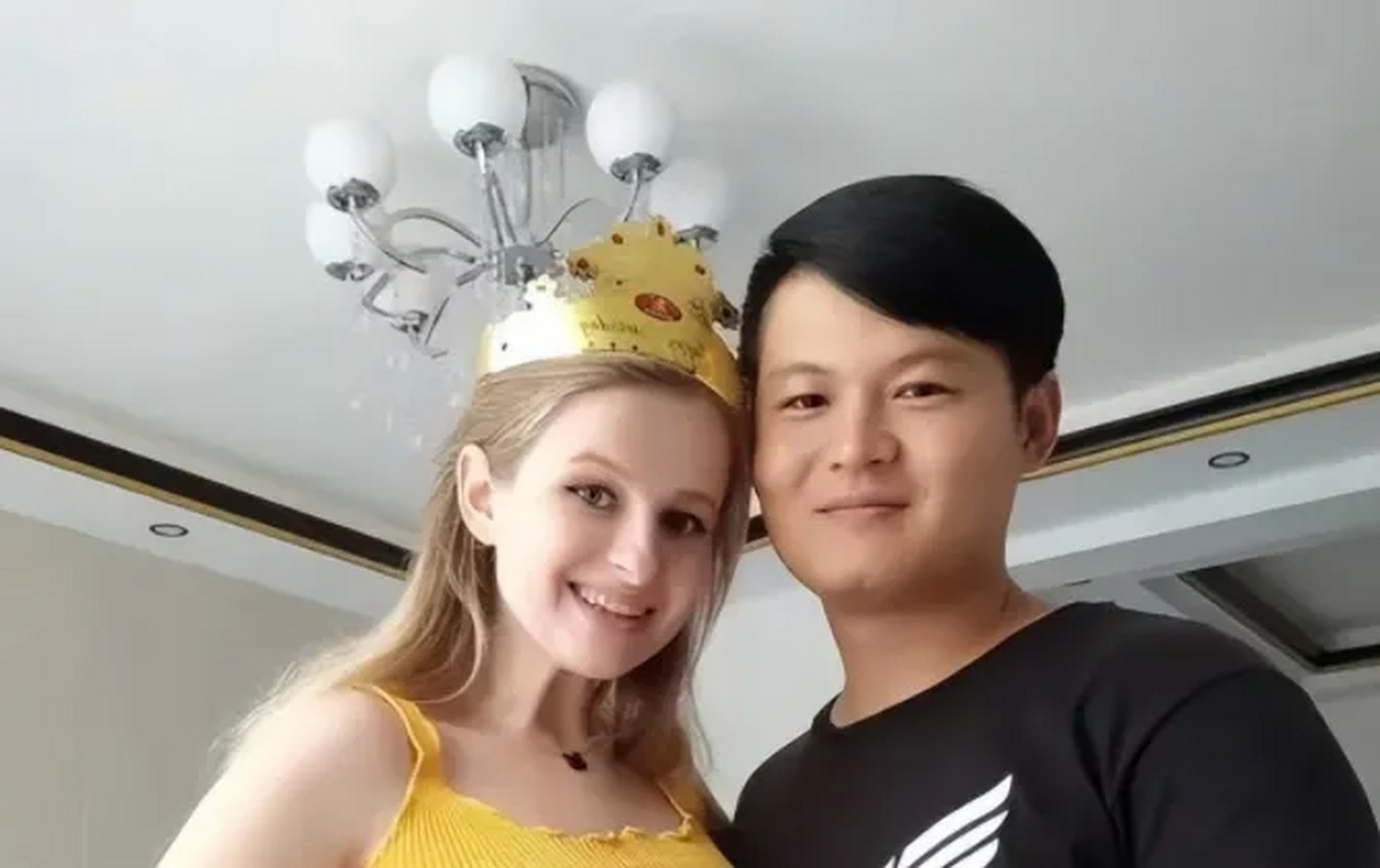 中国小伙娶乌克兰媳妇图片