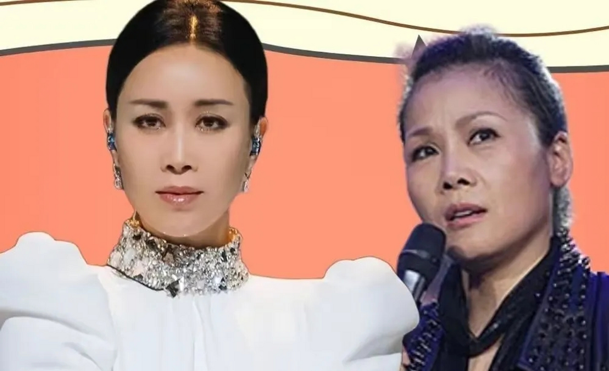 有一次采访,田震被主持人问道:"你对那英是如何评价的?