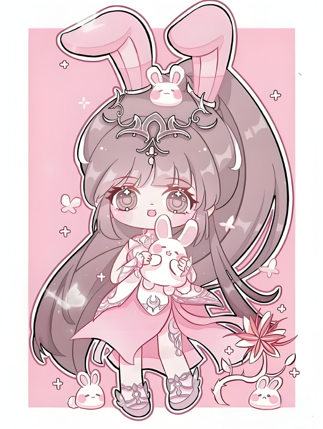 小舞的q版可爱头像