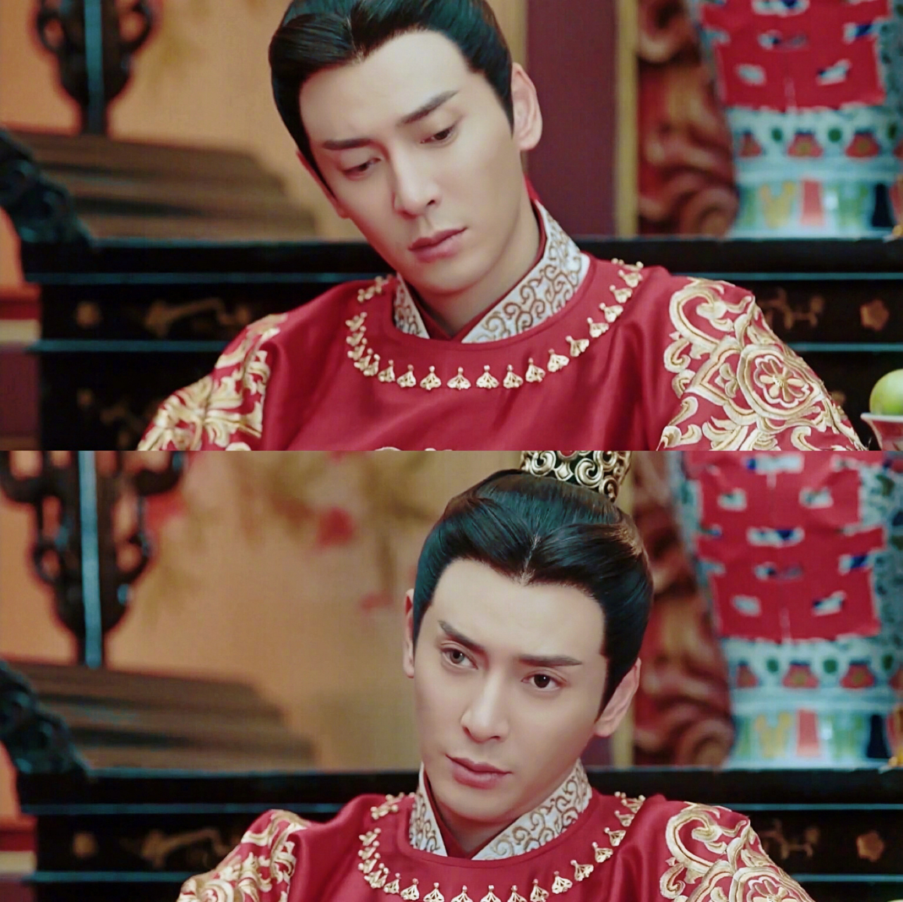 一直觉得韩栋的古装真的很帅,气场控制和眼神渲染也非常到位,感觉就是