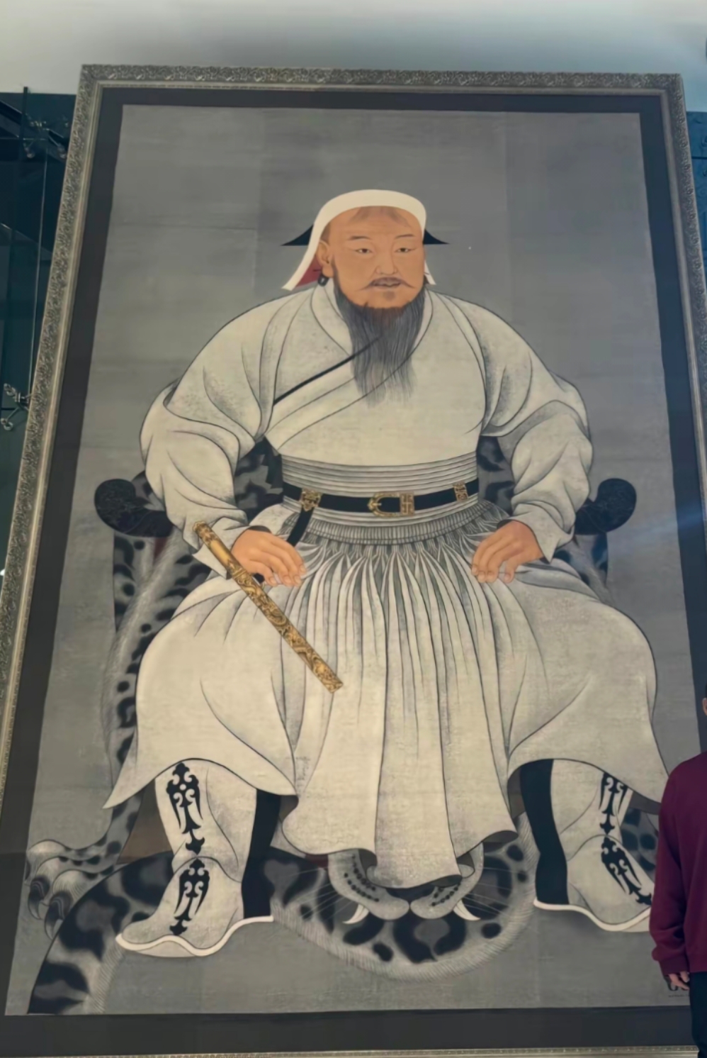 蒙古国成吉思汗博物馆位于蒙古国首都乌兰巴托,2020年开工建设,2022年