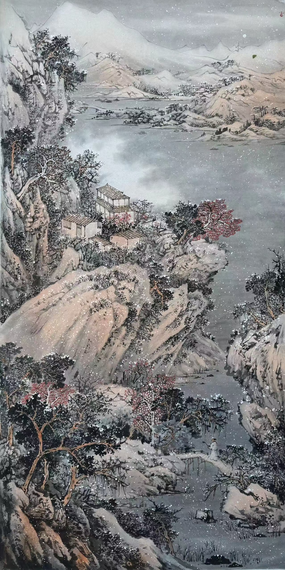 常潇山水画作品图片