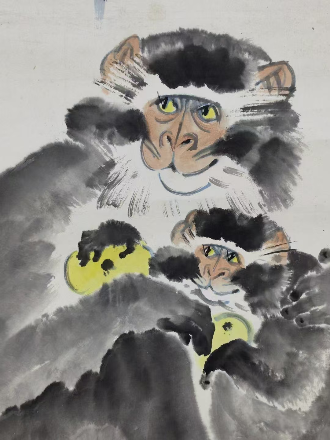 5×68.5,5.7平尺,托片 李苦禅大师之子,清华美院教授