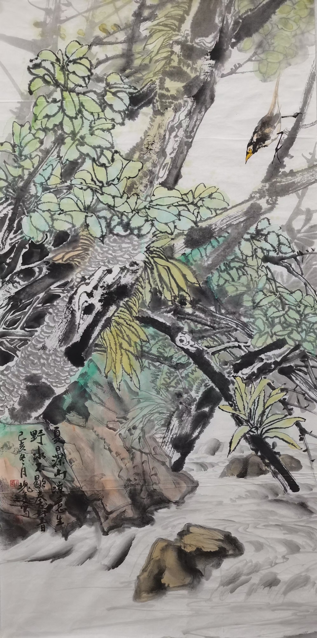 郑瑰玺老师四尺整张现货 有合影视频