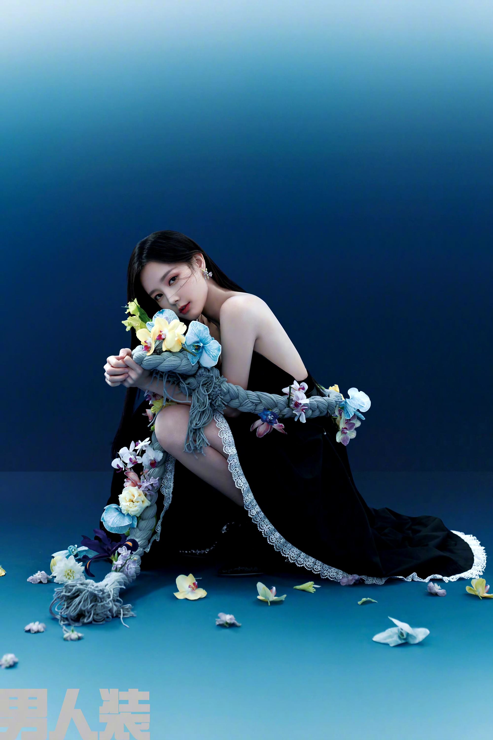 李一桐男人装时尚大片#明星穿搭