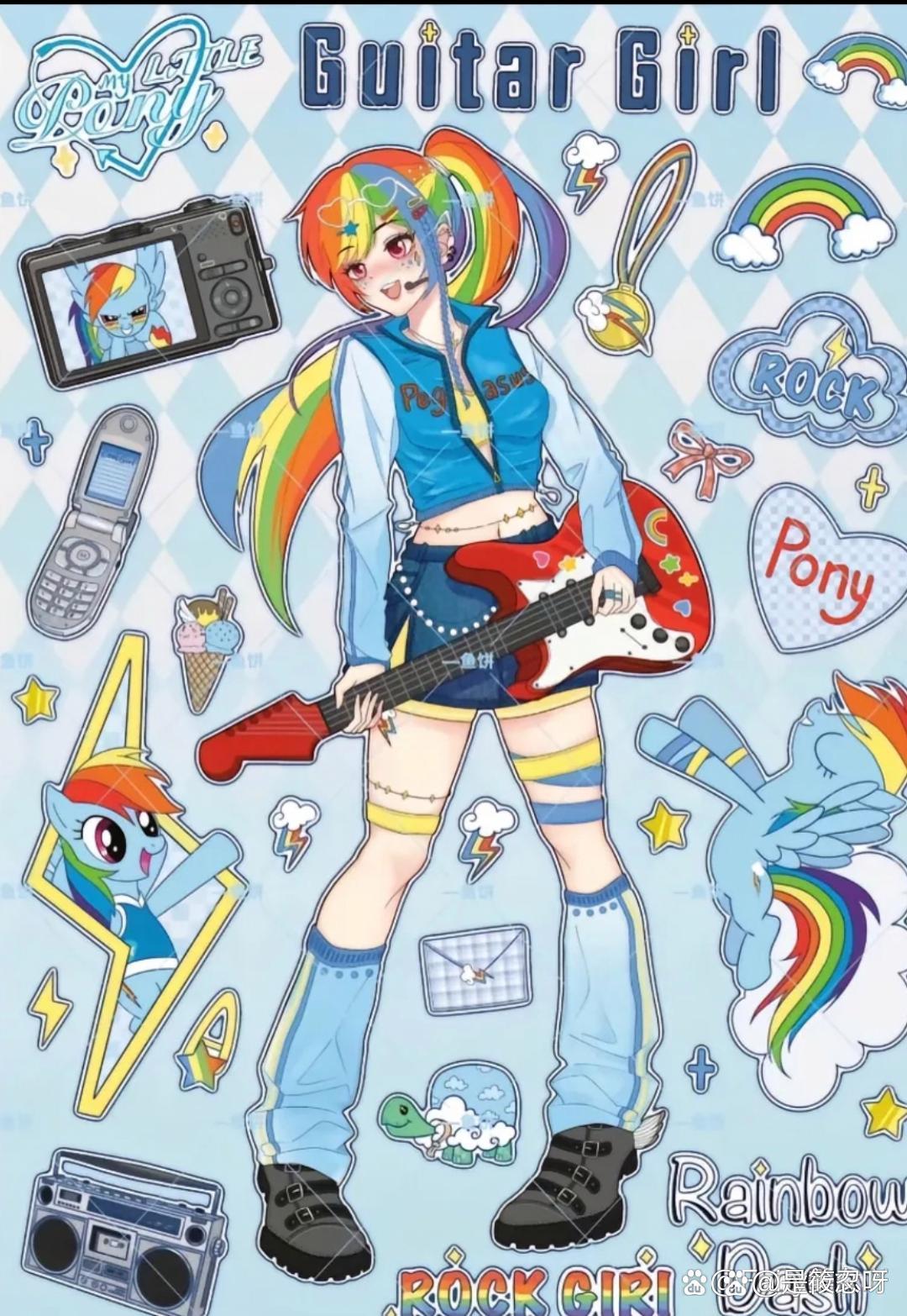 小马拟人化,你喜欢谁呢?