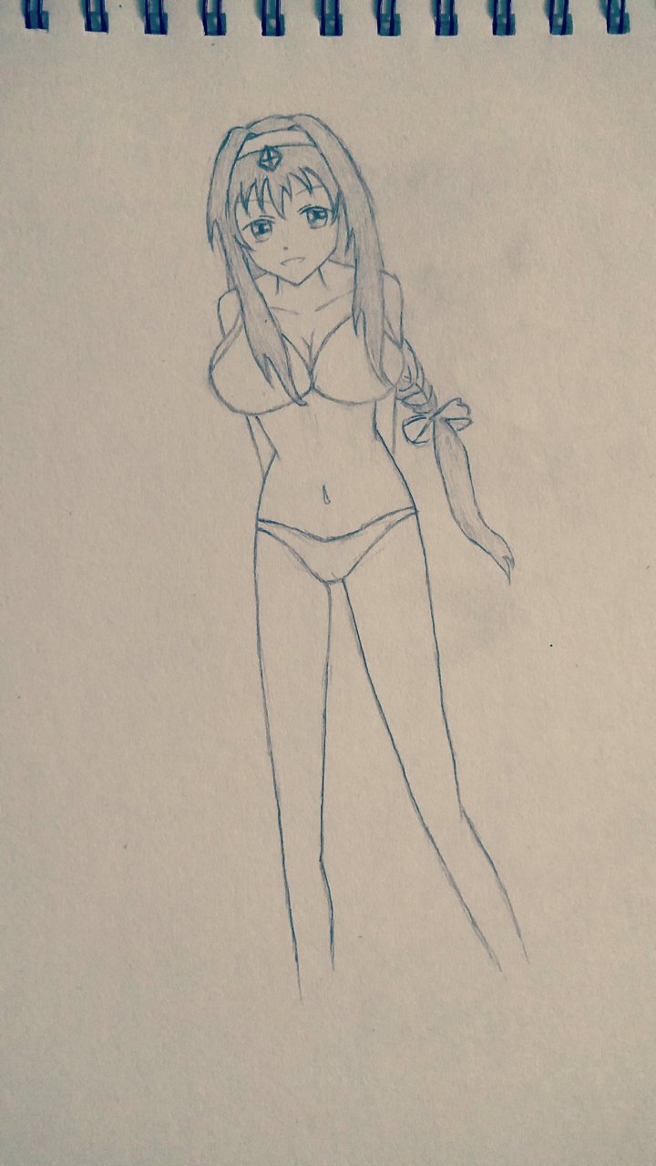 爱丽丝,为什么总是把胸部画大呢,哎手残啊[笑哭]