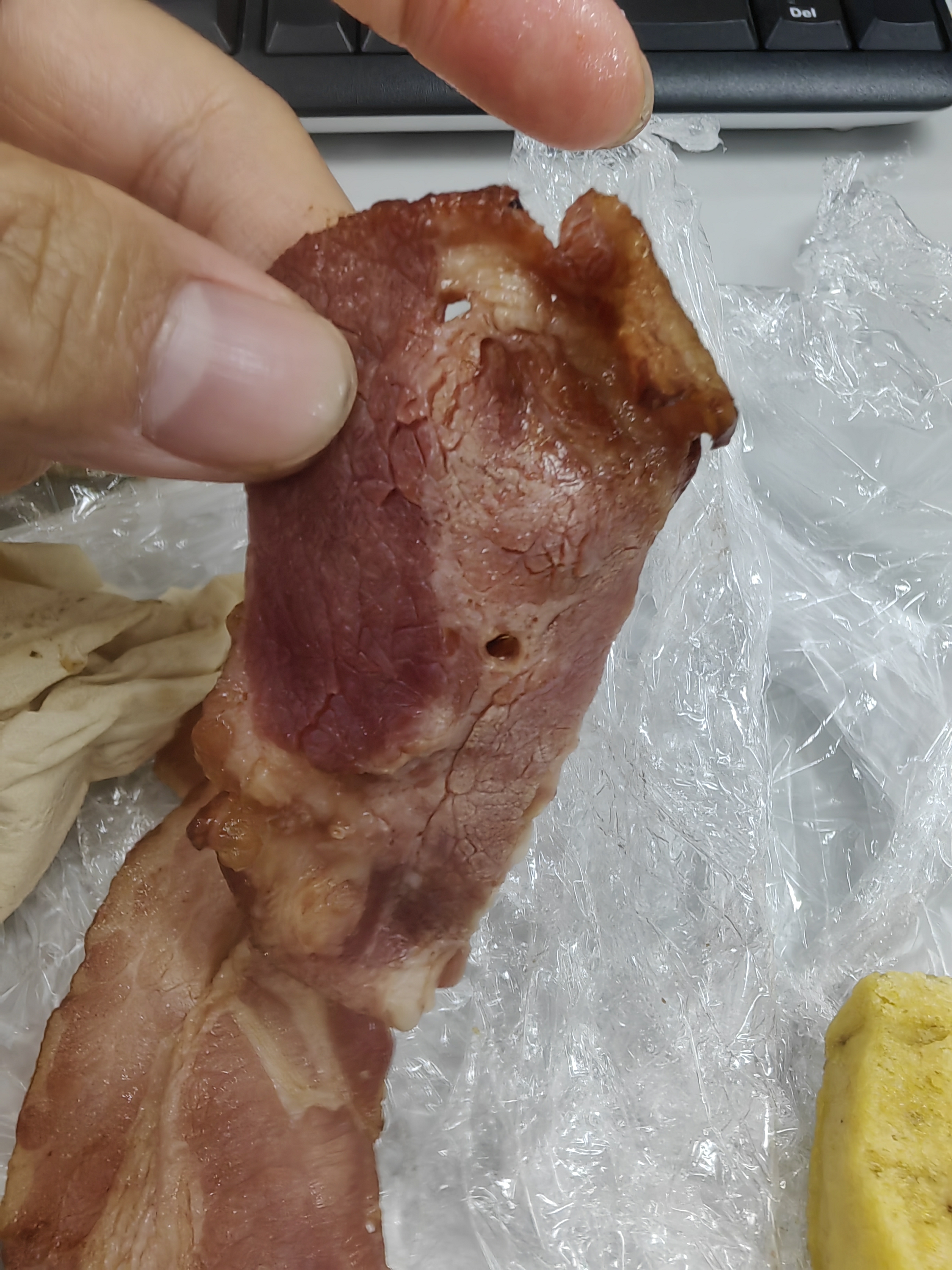 萧山印象城山姆培根买到淋巴肉维权难,客服强硬,售后不好