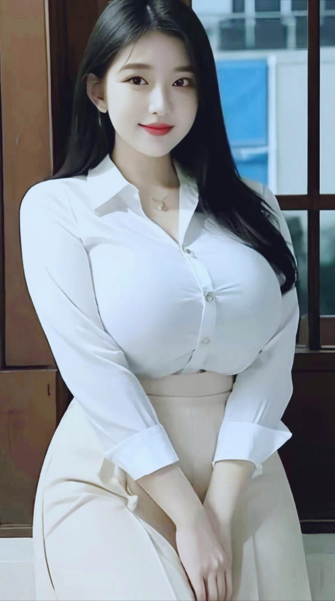 今天打算去面试,找了一份工作,穿上符合标准的白衬衫