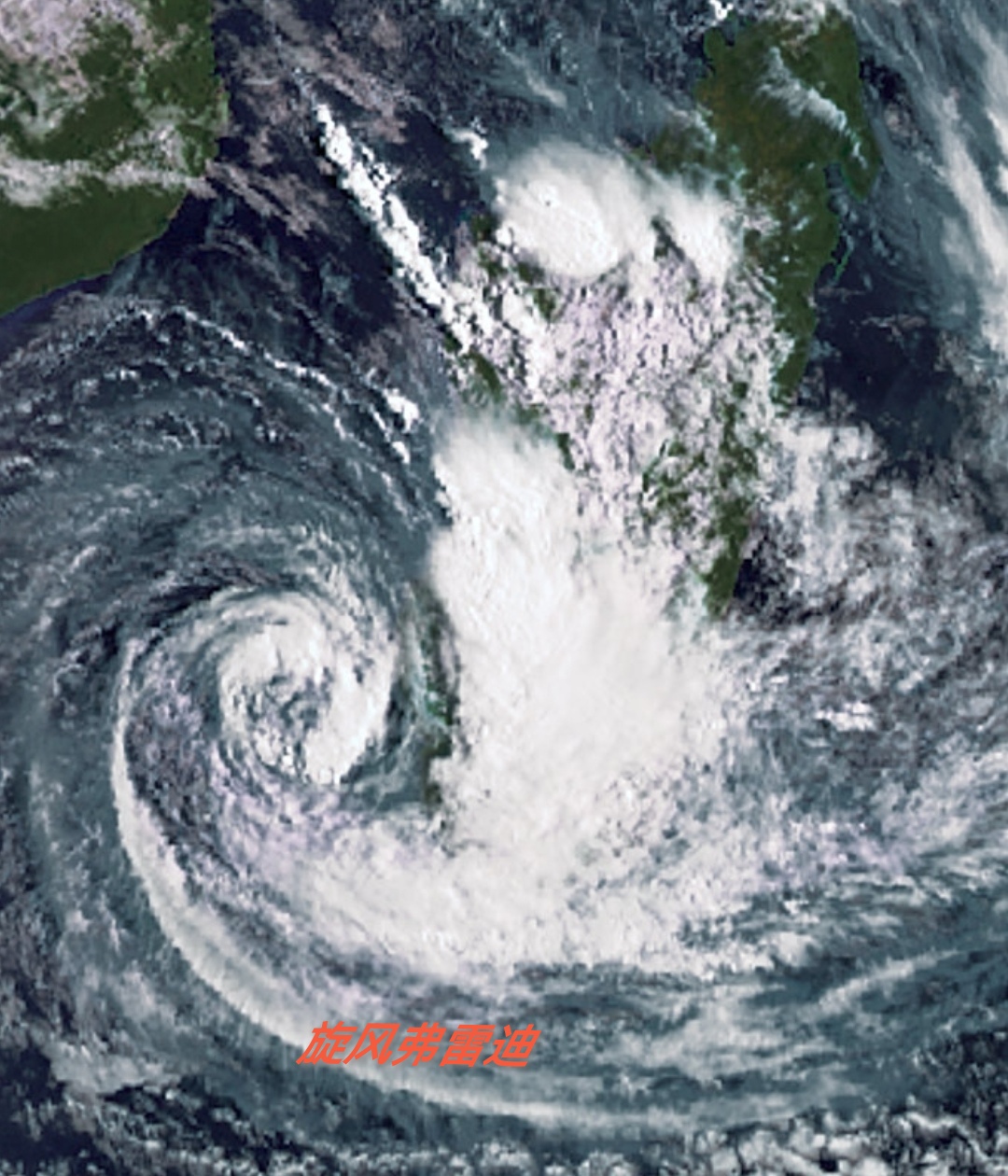 【今年最长寿的旋风弗雷迪】已经存活了一个月的南印度洋旋风弗雷迪在