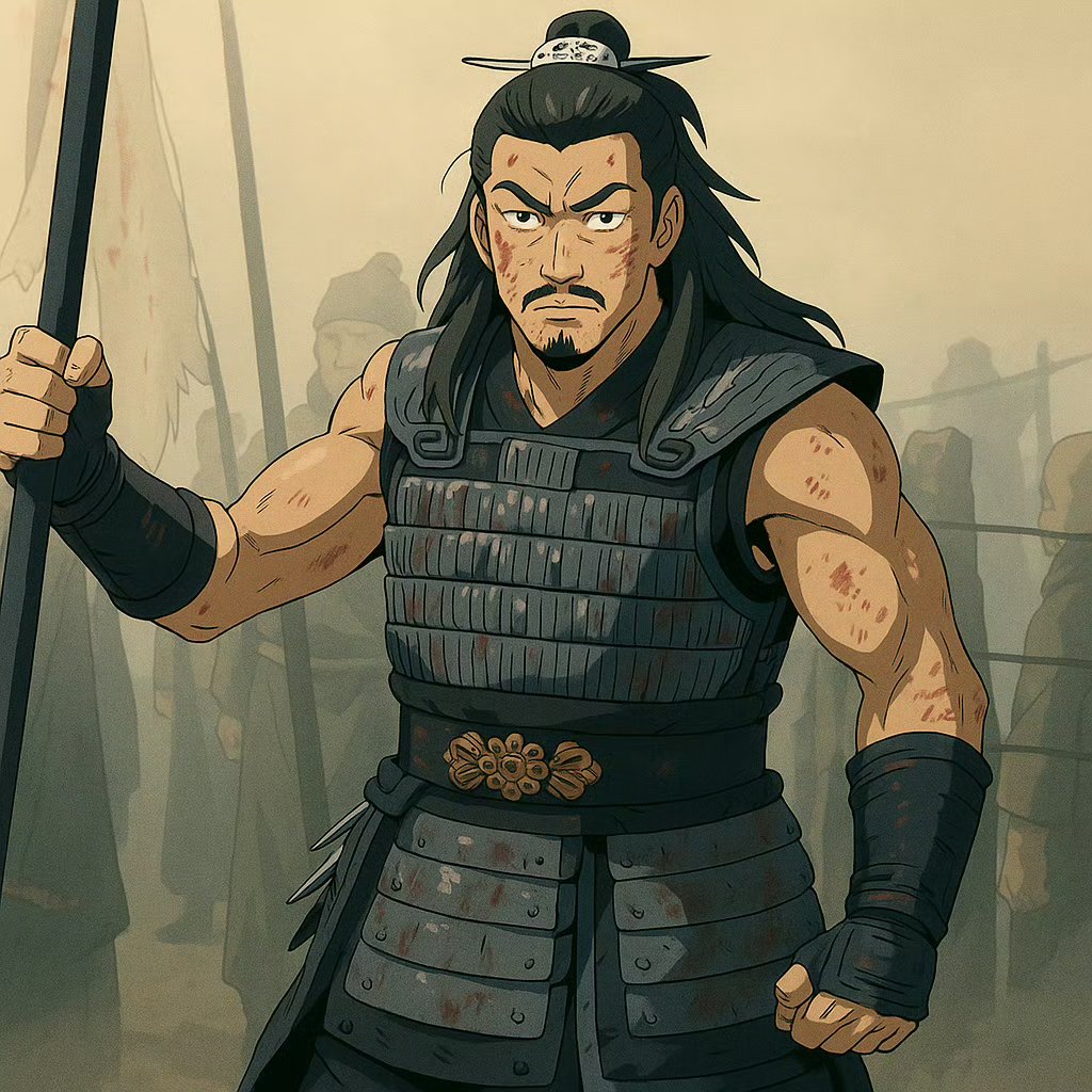 何润东版项羽,动画版