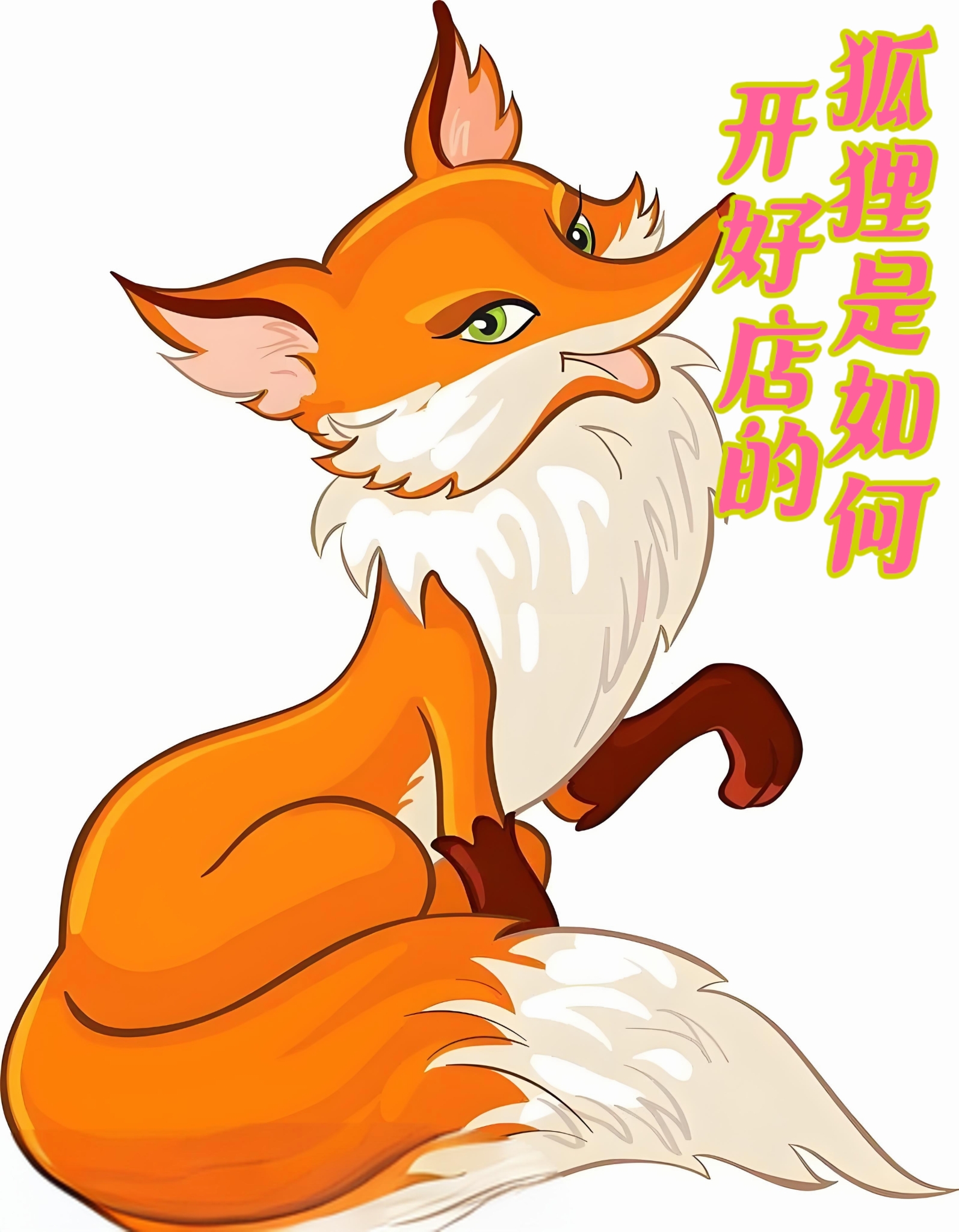 狐狸是如何开好店的 欢迎朋友们来到老姨视频故事